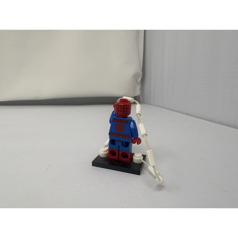Custom Brick Spider-Man Minifigure Superhero Collectible